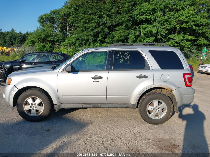 2012 Ford Escape Xlt VIN: 1FMCU9DG4CKA87094 Lot: 39781899