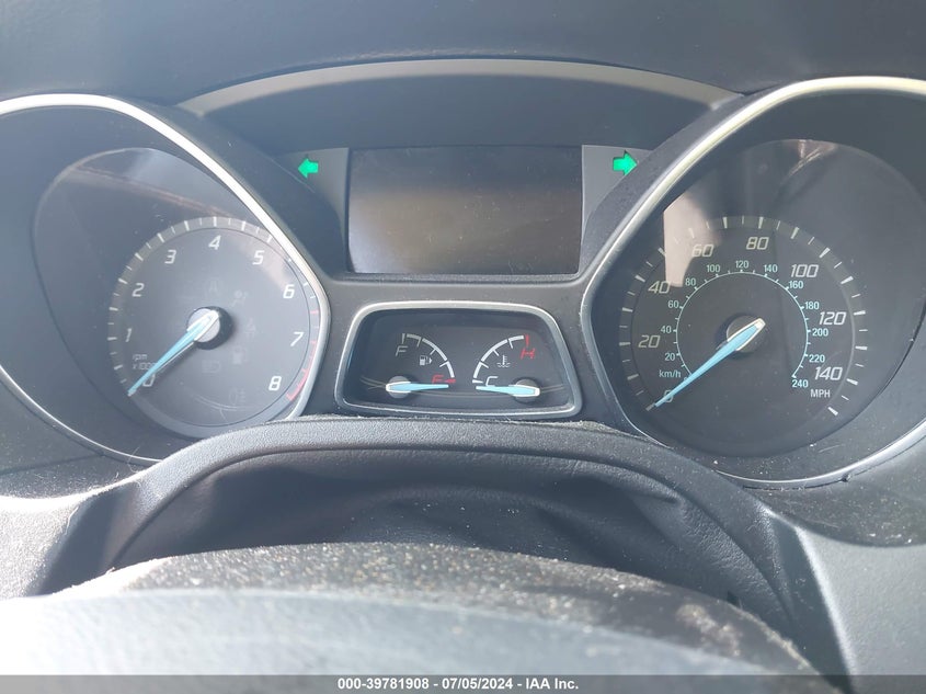 2014 Ford Focus Titanium VIN: 1FADP3N26EL378425 Lot: 39781908