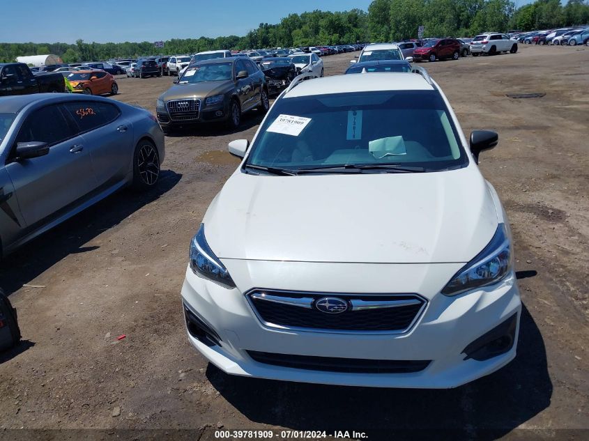 2017 Subaru Impreza 2.0I Premium VIN: 4S3GTAB61H3710936 Lot: 39781909