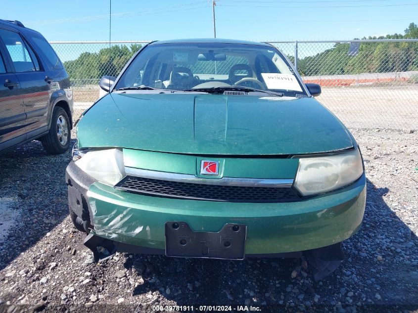 2003 Saturn Ion 3 VIN: 1G8AL52F13Z120314 Lot: 39781911