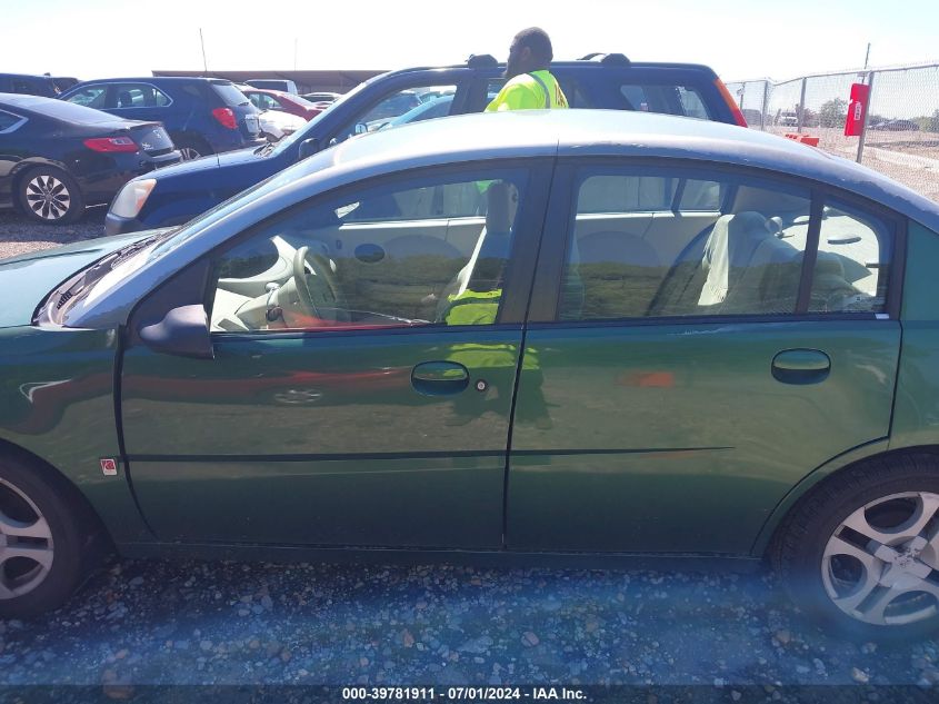 2003 Saturn Ion 3 VIN: 1G8AL52F13Z120314 Lot: 39781911