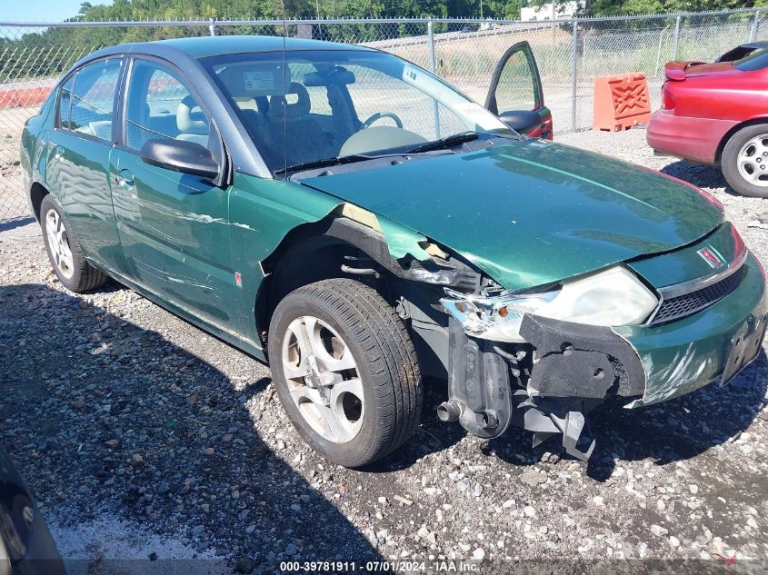 2003 Saturn Ion 3 VIN: 1G8AL52F13Z120314 Lot: 39781911