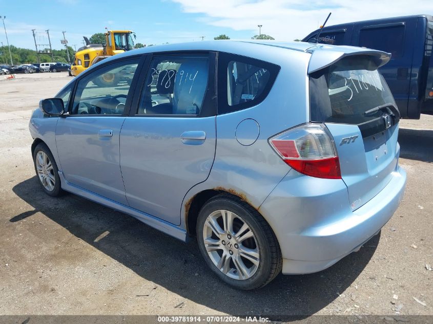 JHMGE88489S019935 | 2009 HONDA FIT