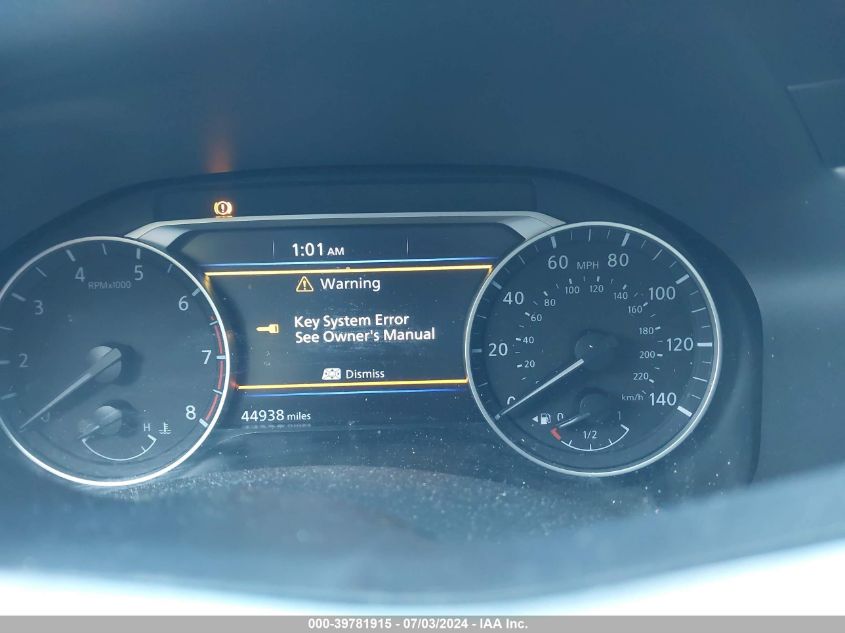 2021 Nissan Altima Sv Intelligent Awd VIN: 1N4BL4DW4MN313671 Lot: 39781915