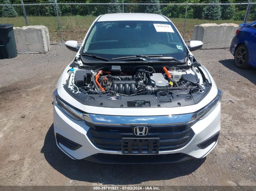 2022 Honda Insight Ex VIN: 19XZE4F58NE004881 Lot: 39781921