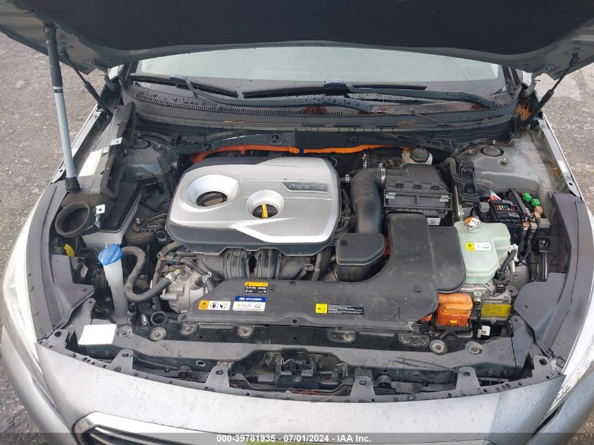 2017 Hyundai Sonata Hybrid Limited VIN: KMHE34L33HA067865 Lot: 39781935