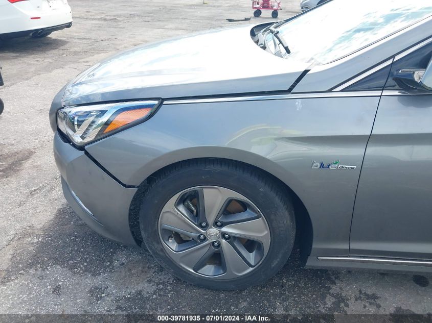 2017 Hyundai Sonata Hybrid Limited VIN: KMHE34L33HA067865 Lot: 39781935