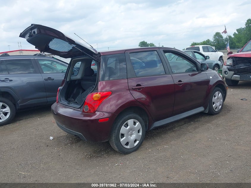2005 Scion Xa VIN: JTKKT624950123587 Lot: 39781962