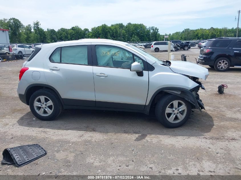2019 Chevrolet Trax Ls VIN: 3GNCJKSB4KL403058 Lot: 39781976