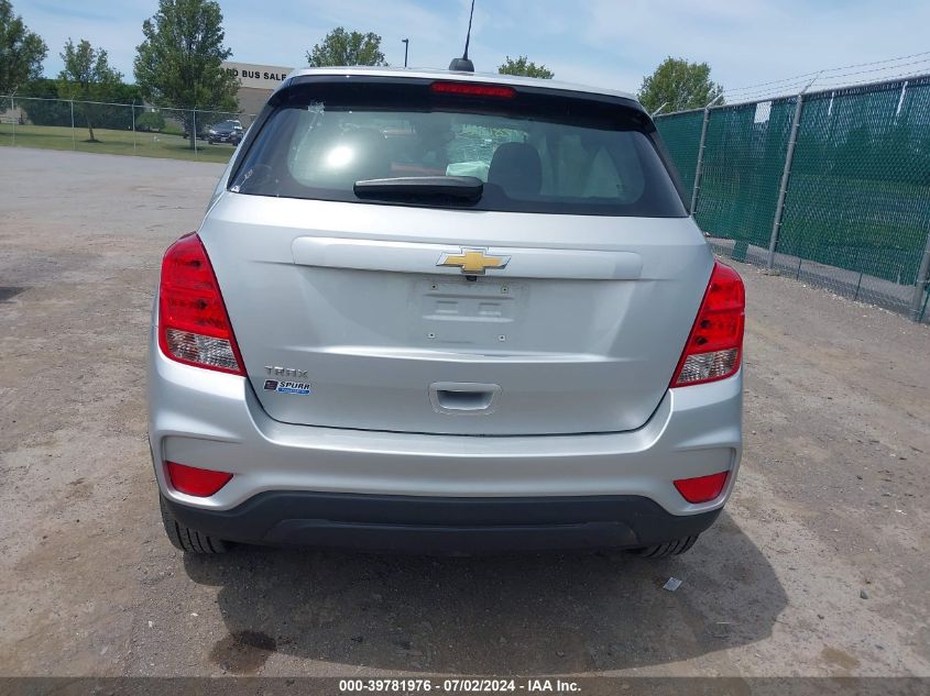 2019 Chevrolet Trax Ls VIN: 3GNCJKSB4KL403058 Lot: 39781976