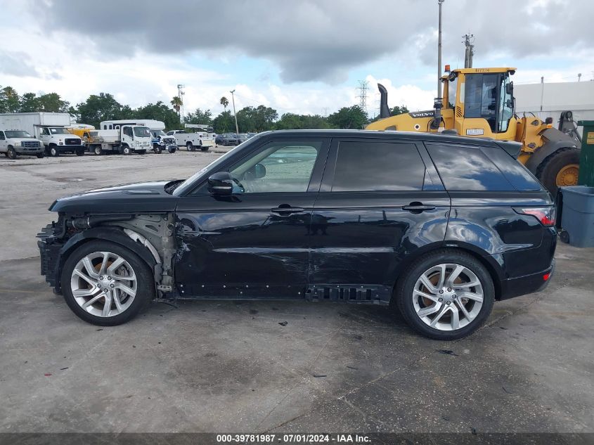 2020 Land Rover Range Rover Sport Hse Mhev VIN: SALWR2SU0LA722085 Lot: 39781987