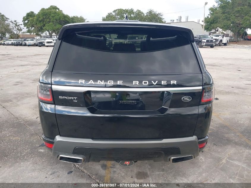 2020 Land Rover Range Rover Sport Hse Mhev VIN: SALWR2SU0LA722085 Lot: 39781987