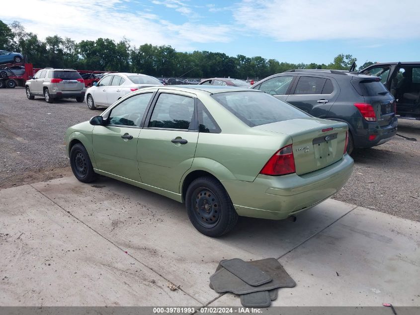 2007 Ford Focus S/Se/Ses VIN: 1FAHP34N17W335271 Lot: 39781993