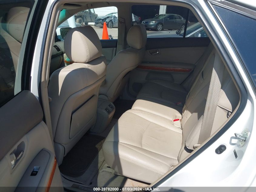 2007 Lexus Rx 350 VIN: 2T2HK31U77C041978 Lot: 39782000