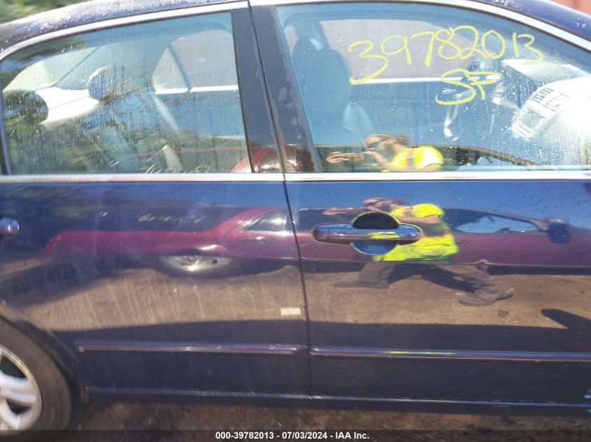 2006 Honda Accord 2.4 Ex VIN: 1HGCM56826A071619 Lot: 39782013