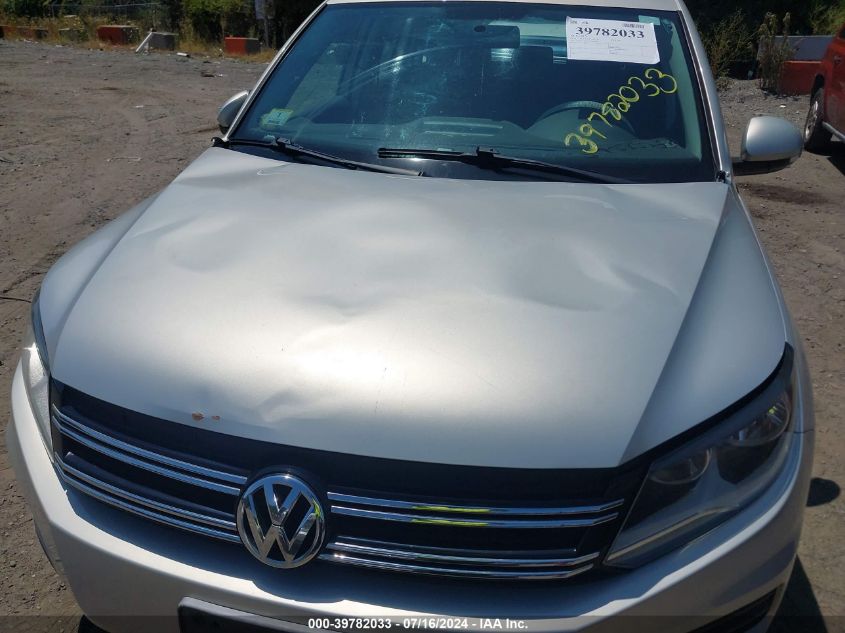 2013 Volkswagen Tiguan S VIN: WVGBV3AX5DW052830 Lot: 39782033