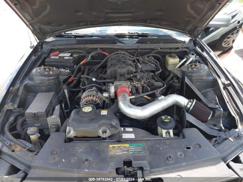 2006 Ford Mustang V6 VIN: 1ZVFT80N565245882 Lot: 39782042