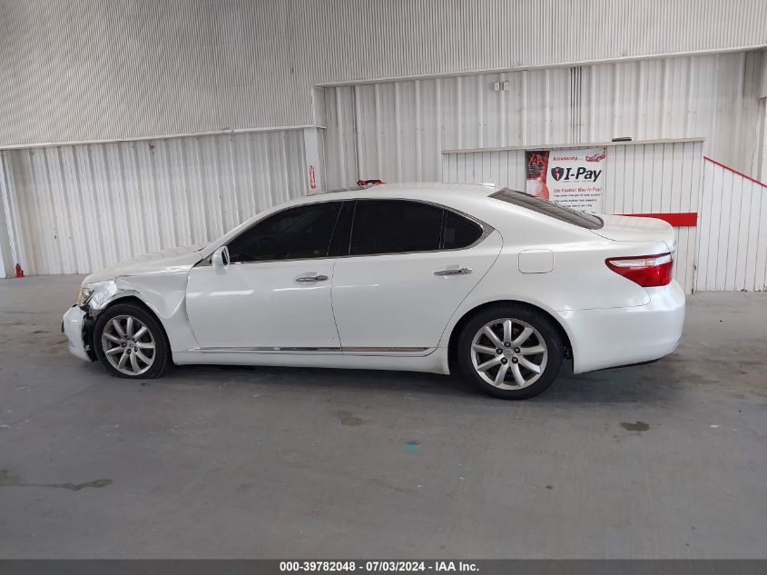 2009 Lexus Ls 460 VIN: JTHBL46F495085605 Lot: 39782048