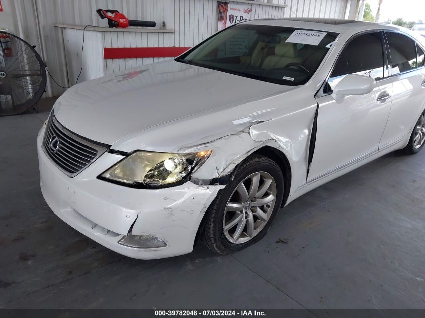 2009 Lexus Ls 460 VIN: JTHBL46F495085605 Lot: 39782048