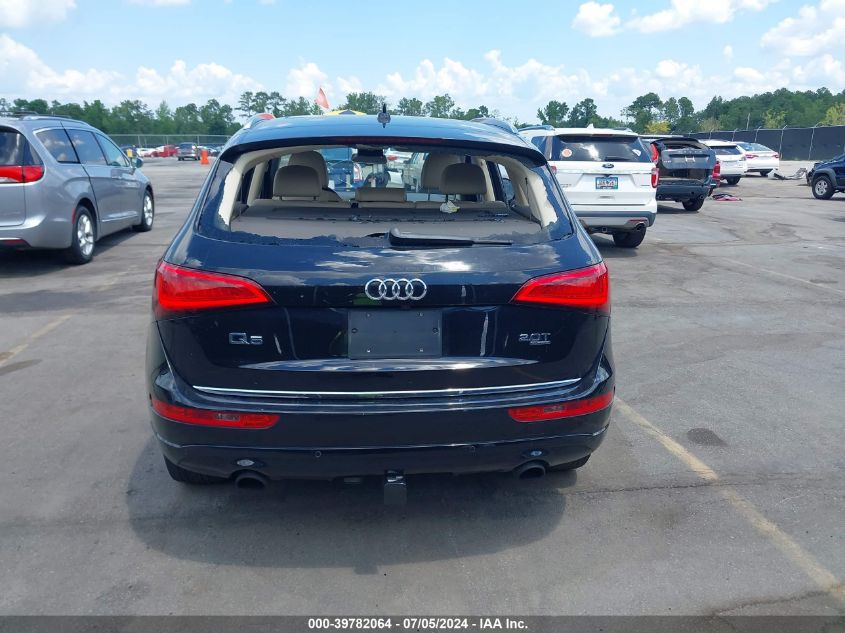 2015 Audi Q5 2.0T Premium VIN: WA1LFAFPXFA058202 Lot: 39782064