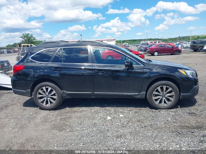 2015 Subaru Outback 2.5I Limited VIN: 4S4BSANC6F3278481 Lot: 39782066