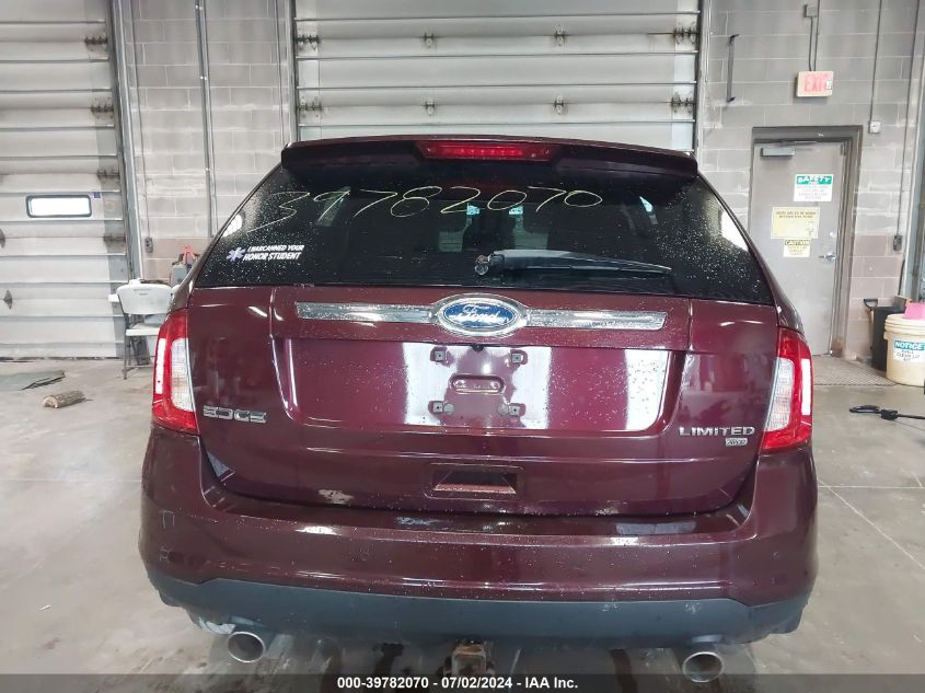 2011 Ford Edge Limited VIN: 2FMDK4KC0BBA29960 Lot: 39782070