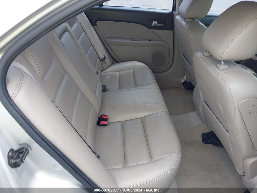 2009 Ford Fusion Sel VIN: 3FAHP08169R106712 Lot: 39782077