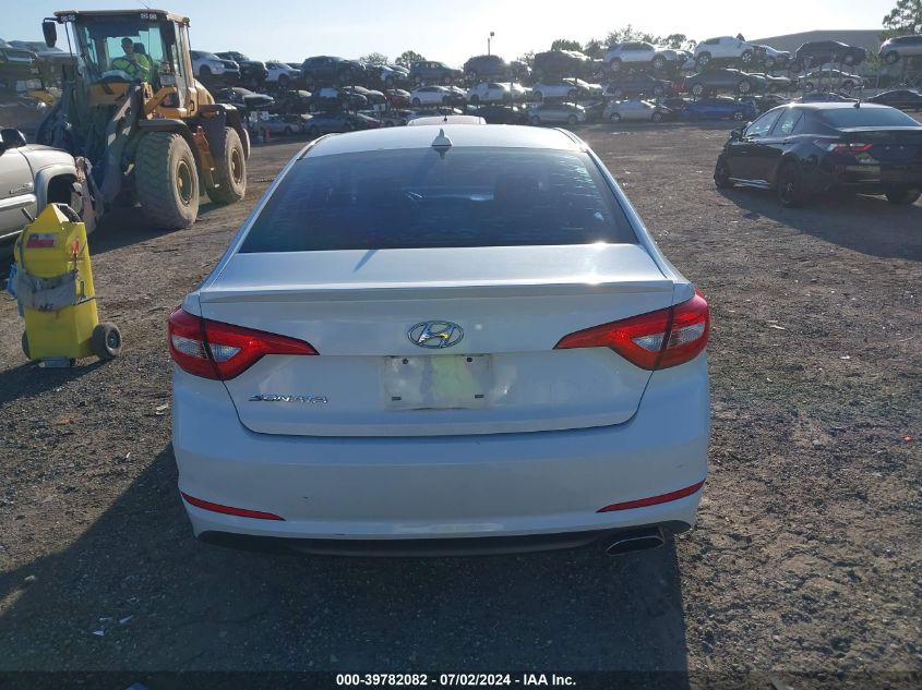 2015 HYUNDAI SONATA SE - 5NPE24AF6FH002082