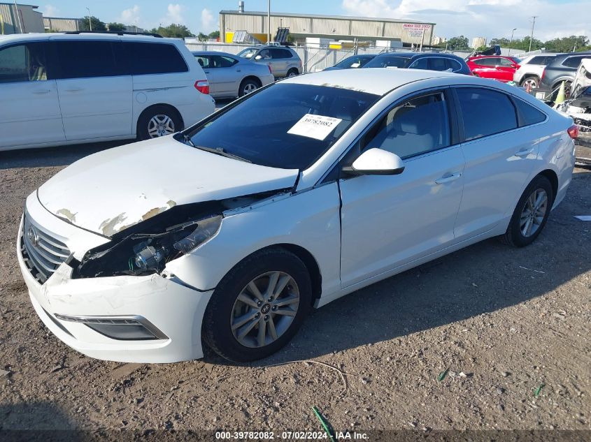 2015 HYUNDAI SONATA SE - 5NPE24AF6FH002082