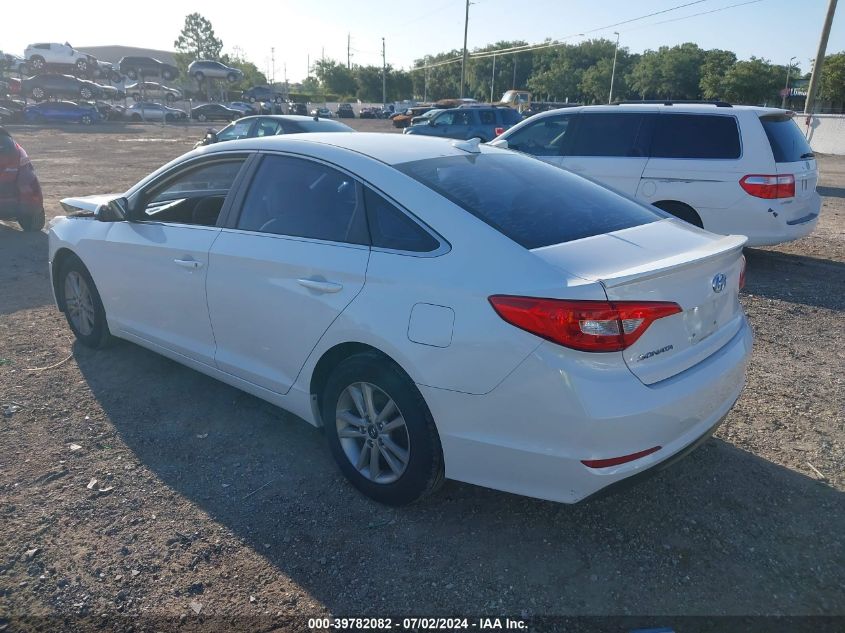 2015 HYUNDAI SONATA SE - 5NPE24AF6FH002082