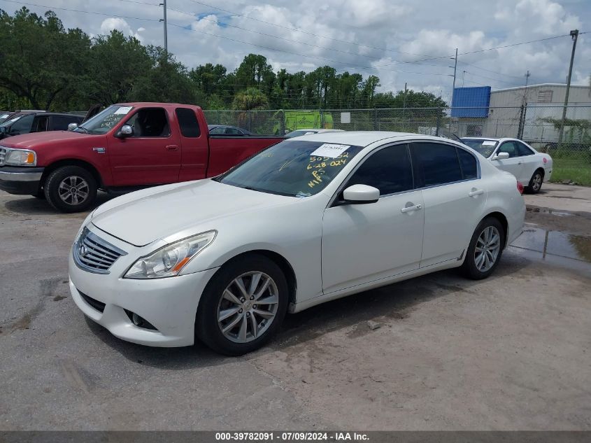 2011 Infiniti G37 Journey VIN: JN1CV6APXBM505152 Lot: 39782091