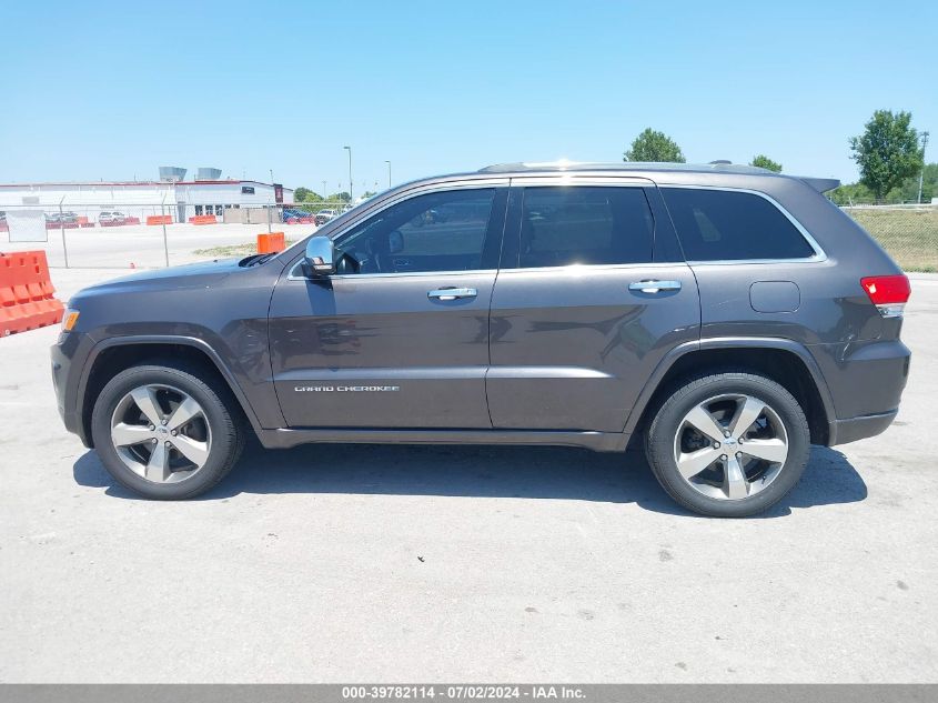 2015 Jeep Grand Cherokee Overland VIN: 1C4RJFCG7FC878192 Lot: 39782114