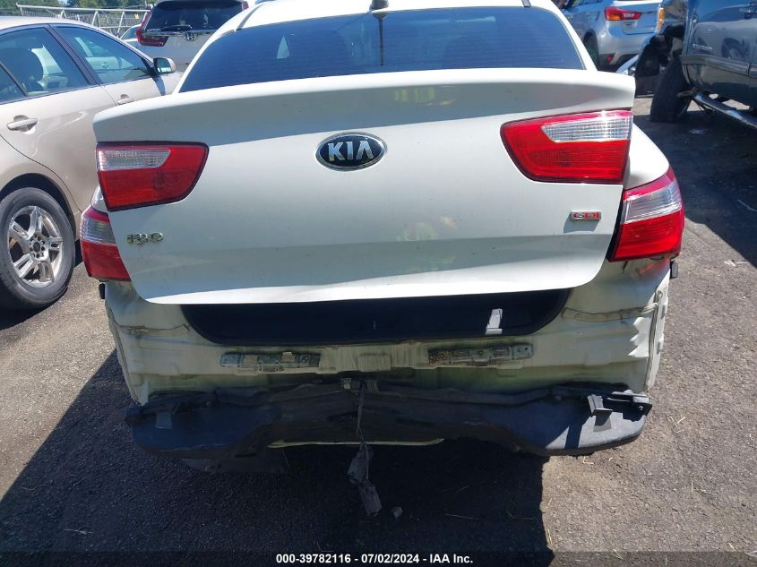 2016 Kia Rio Lx VIN: KNADM4A33G6643162 Lot: 39782116