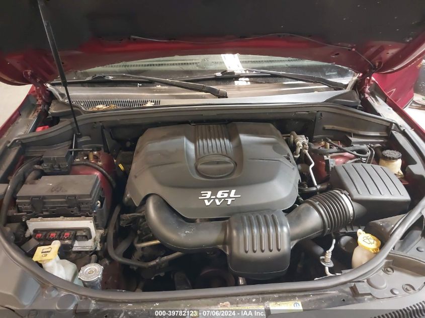 2012 Jeep Grand Cherokee Overland VIN: 1C4RJFCG6CC262799 Lot: 39782123