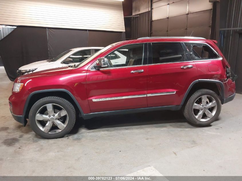 2012 Jeep Grand Cherokee Overland VIN: 1C4RJFCG6CC262799 Lot: 39782123