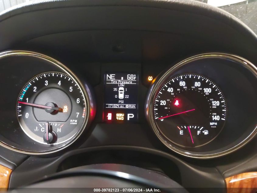 2012 Jeep Grand Cherokee Overland VIN: 1C4RJFCG6CC262799 Lot: 39782123