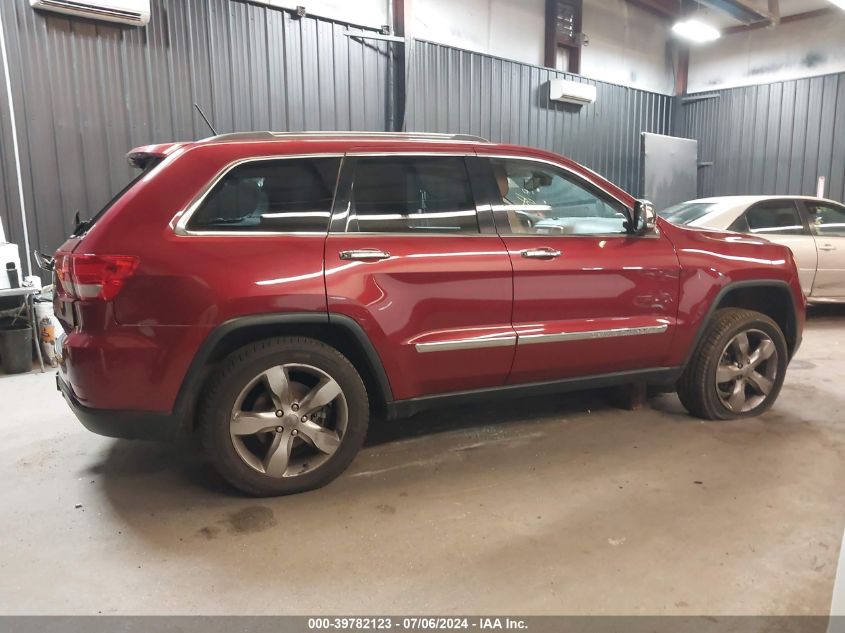 2012 Jeep Grand Cherokee Overland VIN: 1C4RJFCG6CC262799 Lot: 39782123