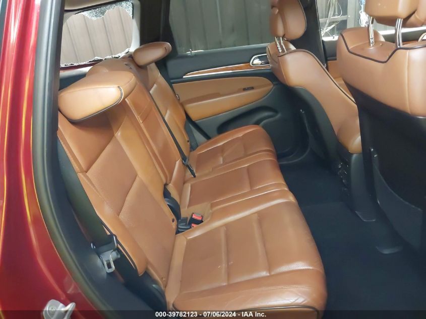 2012 Jeep Grand Cherokee Overland VIN: 1C4RJFCG6CC262799 Lot: 39782123