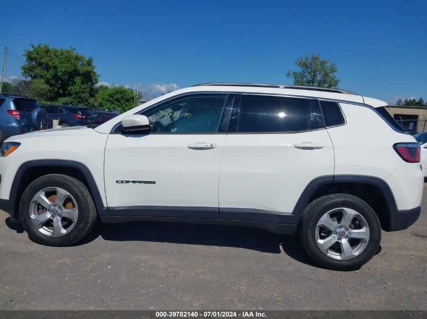 2019 Jeep Compass Latitude 4X4 VIN: 3C4NJDBB4KT818359 Lot: 39782140