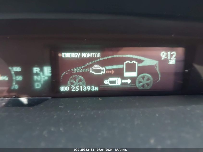 2010 Toyota Prius Iii VIN: JTDKN3DU2A1093382 Lot: 39782153