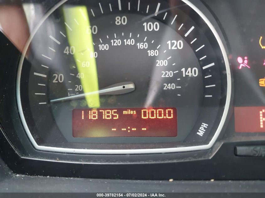 2006 BMW X3 3.0I VIN: WBXPA93426WG92370 Lot: 39782154