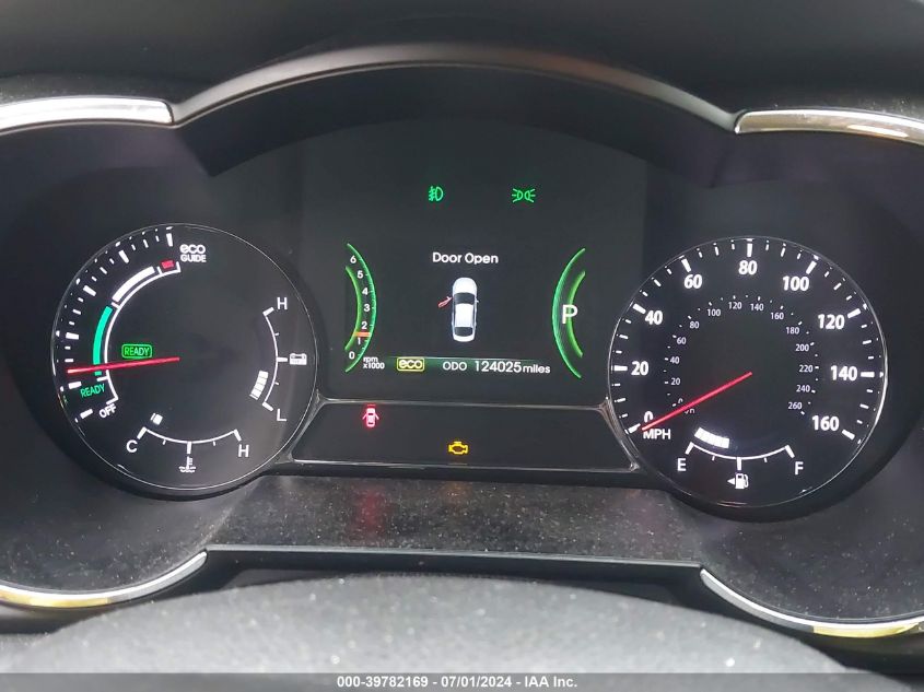 2013 Kia Optima Hybrid Ex VIN: KNAGM4AD1D5039472 Lot: 39782169