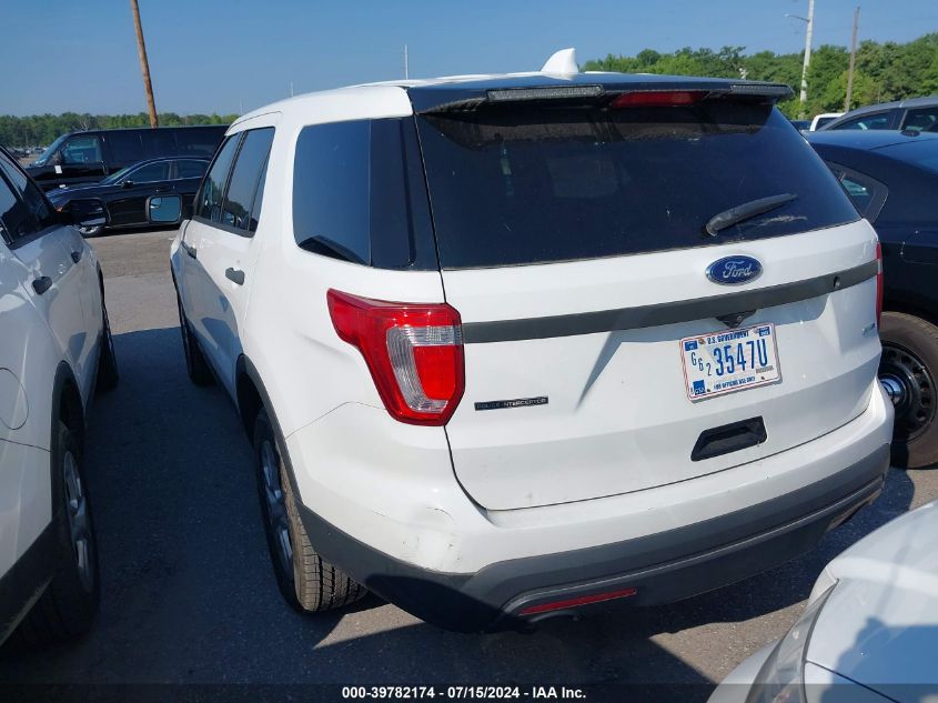 2017 Ford Utility Police Interceptor VIN: 1FM5K8AR5HGB72311 Lot: 39782174