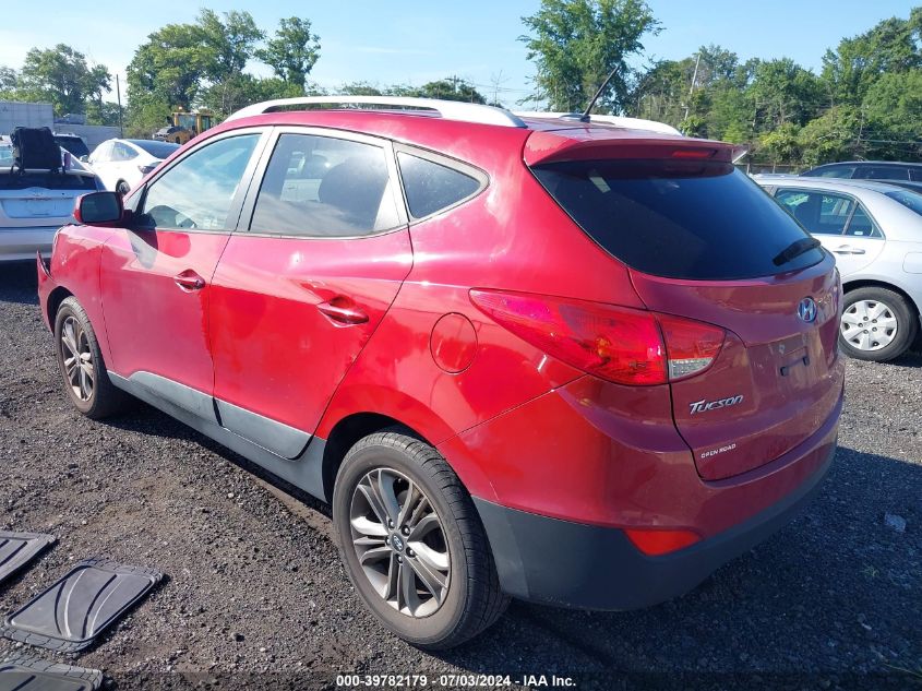 2015 Hyundai Tucson Limited/Se VIN: KM8JUCAG6FU973290 Lot: 39782179