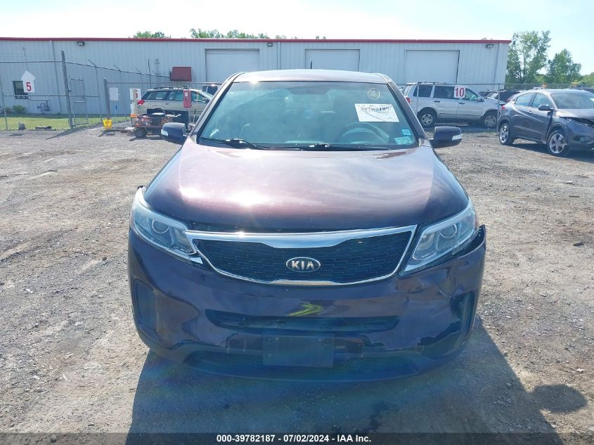 2014 Kia Sorento Lx VIN: 5XYKTCA60EG549476 Lot: 39782187