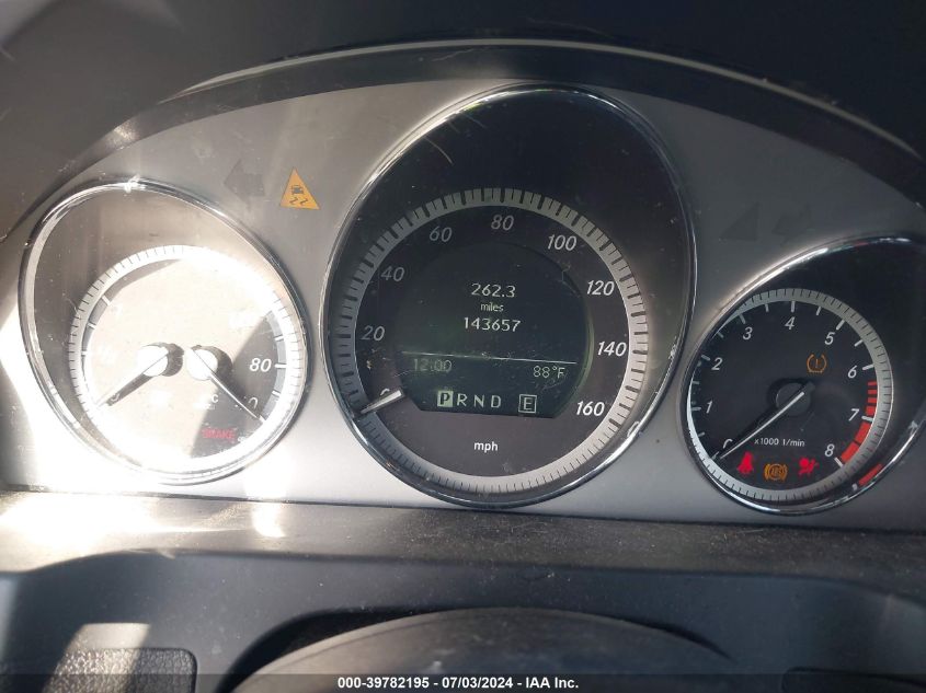 2011 Mercedes-Benz C 300 VIN: WDDGF5EB1BR136811 Lot: 39782195