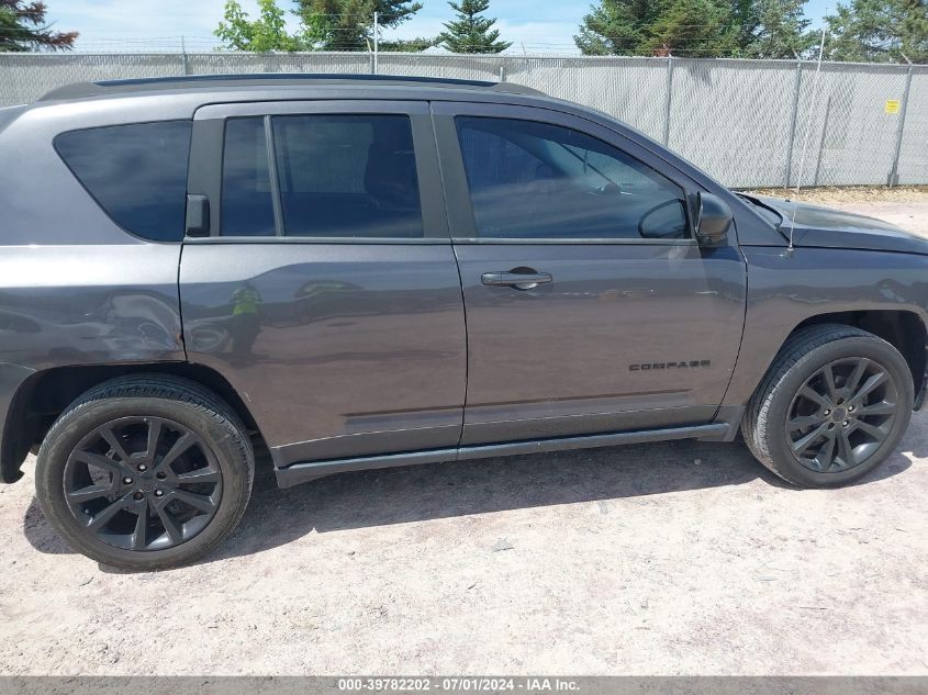 2014 Jeep Compass Altitude VIN: 1C4NJCBA9ED886782 Lot: 39782202