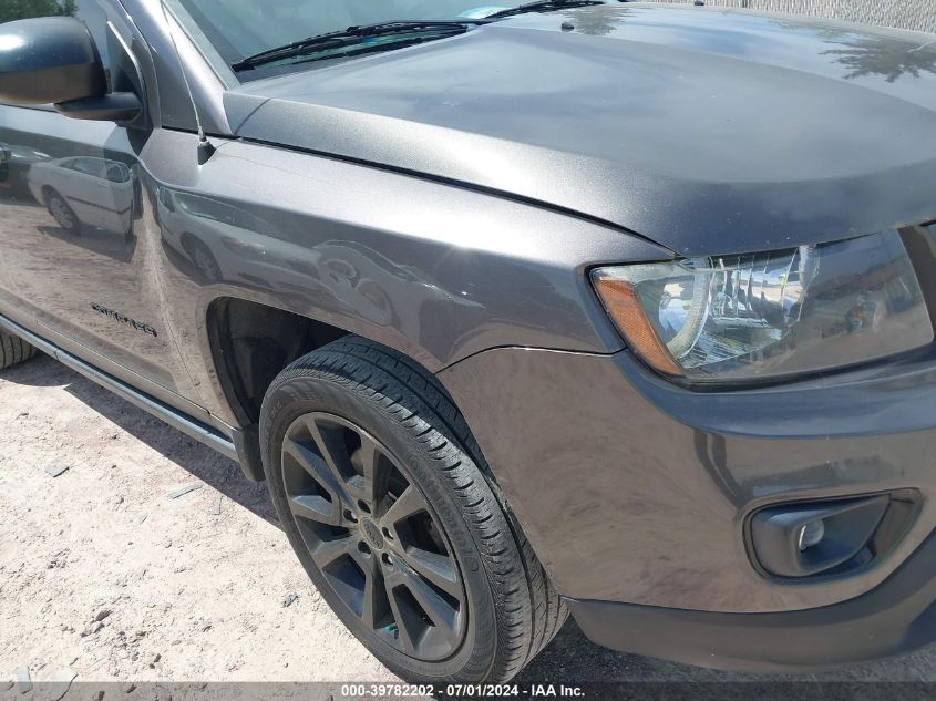 2014 Jeep Compass Altitude VIN: 1C4NJCBA9ED886782 Lot: 39782202