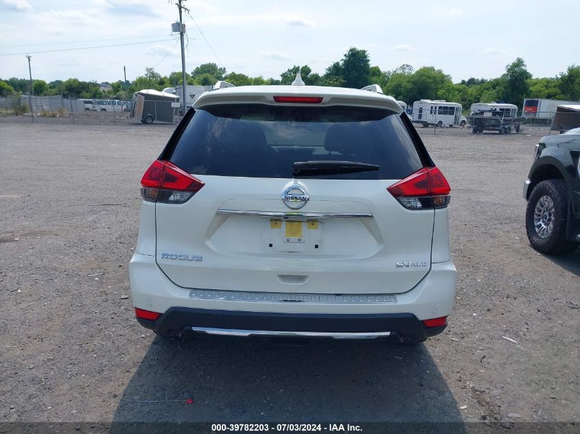 2019 Nissan Rogue Sv VIN: JN8AT2MV6KW389065 Lot: 39782203