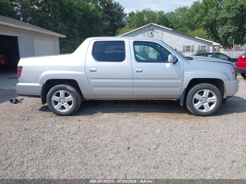 2013 Honda Ridgeline Rtl VIN: 5FPYK1F54DB006162 Lot: 39782210